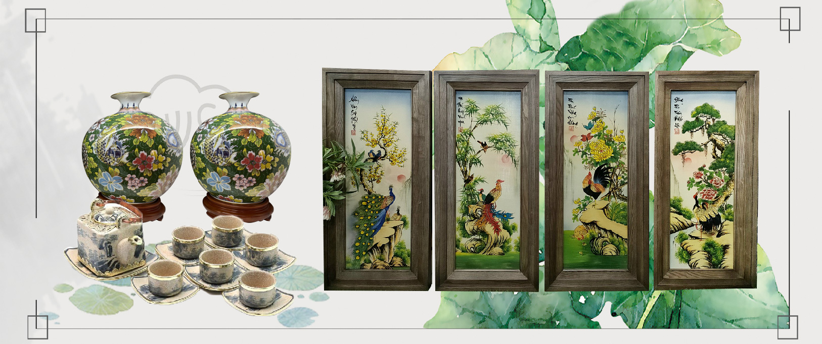 Bộ sưu tập tạp dề vải chéo lưng