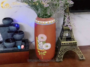 Lọ Gốm dáng Xoài Gốm Sứ Bát Tràng